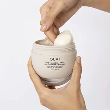OUAI Medium Hair Essentials Shampoo and Conditioner Set