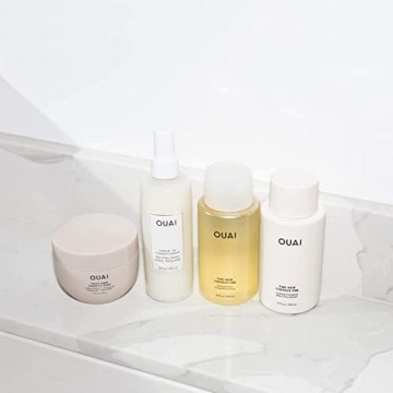 OUAI Medium Hair Essentials Shampoo and Conditioner Set