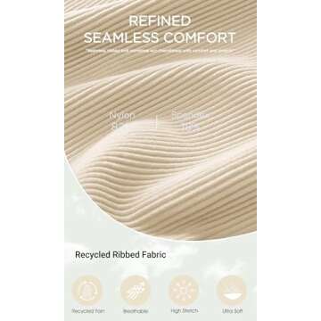 ODODOS Women's Crop Camisole 3-Pack Washed Lightweight Seamless Rib-Knit Long Crop Tank Tops, Oatmeal Barn Red Brunette, X-Small/Small