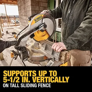 DEWALT 12-Inch Miter Saw for Precise Woodworking Cuts