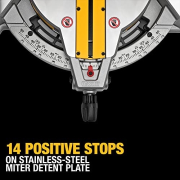 DEWALT 12-Inch Miter Saw for Precise Woodworking Cuts