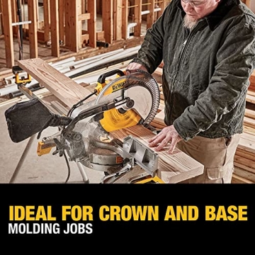 DEWALT 12-Inch Miter Saw for Precise Woodworking Cuts