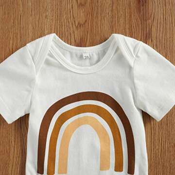 Newborn Baby Girl Summer Outfit Set - Cute 3pcs Romper