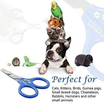 Simply Pets Online Cat Nail Trimmers - Veterinarian Designed & Durable for Pets