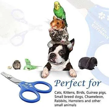 Simply Pets Online Cat Nail Trimmers - Veterinarian Designed & Durable for Pets