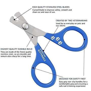 Professional Cat Nail Trimmers Designed by Veterinarians