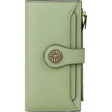 Travelambo Women's RFID Luxury Leather Wallet