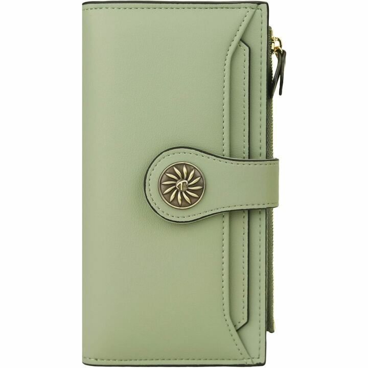 Travelambo Women's RFID Luxury Leather Wallet