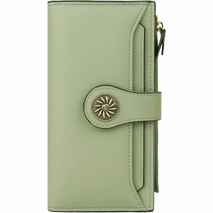 Travelambo Women's RFID Luxury Leather Wallet