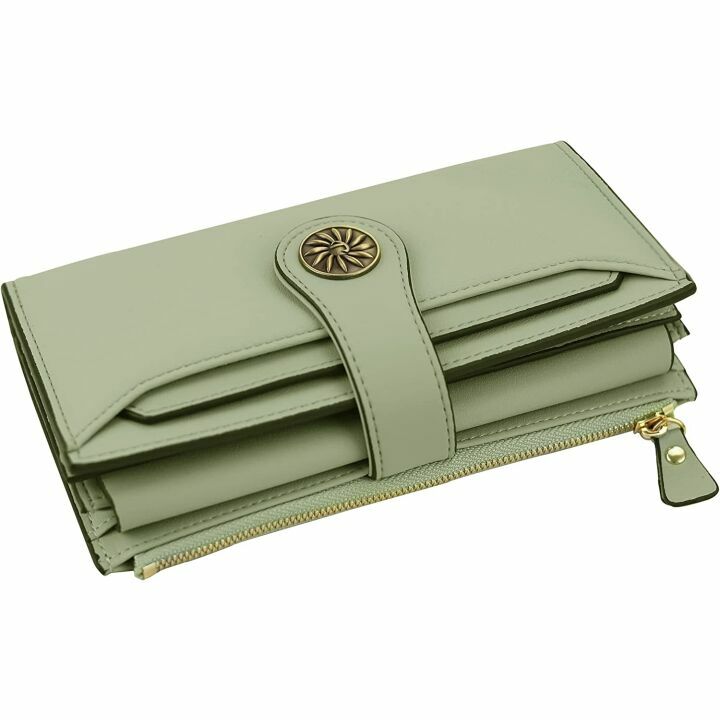 Travelambo Women's RFID Luxury Leather Wallet