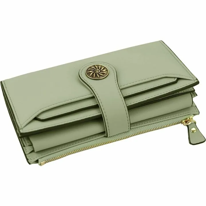 Travelambo Women's RFID Luxury Leather Wallet