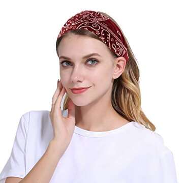 Stylish Carede Paisley Headband Set for Women
