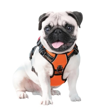PHOEPET No Pull Dog Harness Reflective with Handle
