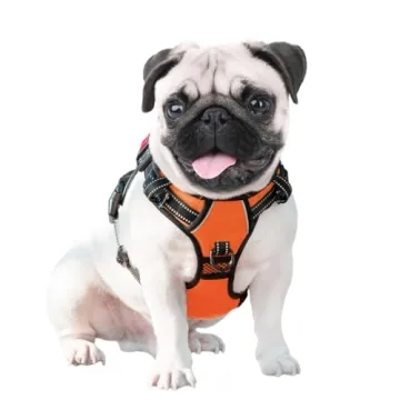 PHOEPET No Pull Dog Harness Reflective with Handle