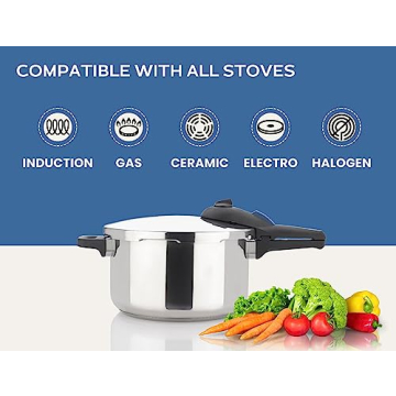 Zavor ZPot 4.2 Quart Pressure Cooker 15-PSI Stainless Steel