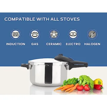 Zavor ZPot 4.2 Quart Pressure Cooker 15-PSI Stainless Steel