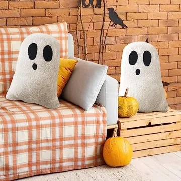 Kigley Halloween Throw Pillows - Soft & Decorative Cushions