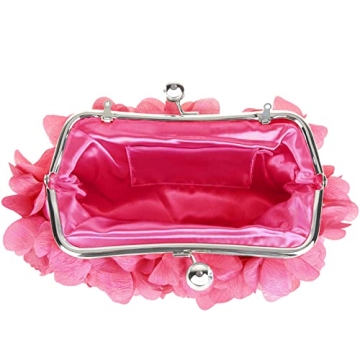 Floral Mini Evening Clutch Bag for Women