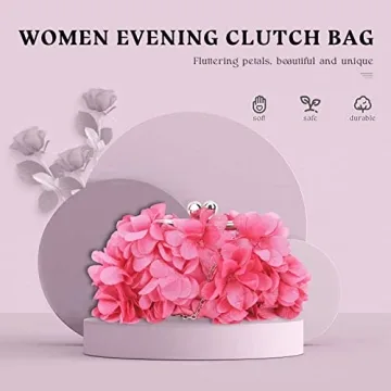 Floral Mini Evening Clutch Bag for Women
