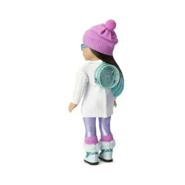 American Girl Corinne Tan Girl of the Year 2022 18-inch Doll Accessories with Hat, Sunglasses, and Backpack, For Ages 8+