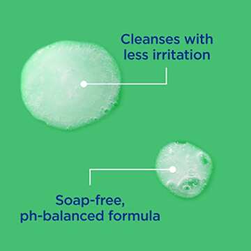 Differin Facial Cleanser, Soothing Face Wash 4 oz (Packaging May Vary)