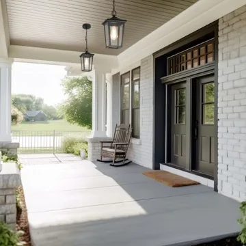 LOG BARN Outdoor Pendant Light for Porch and Gazebo