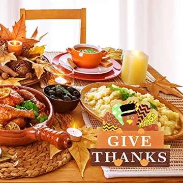 Gerrii Thanksgiving Turkey Decor for Autumn Gatherings