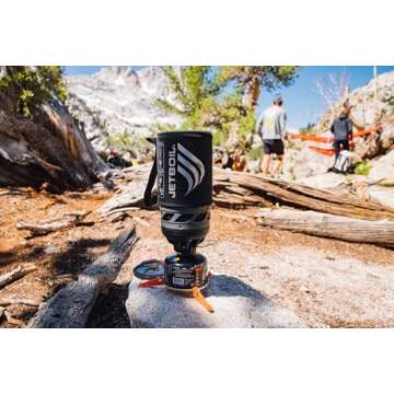 Jetboil Flash Camping Stove Cooking System, Carbon