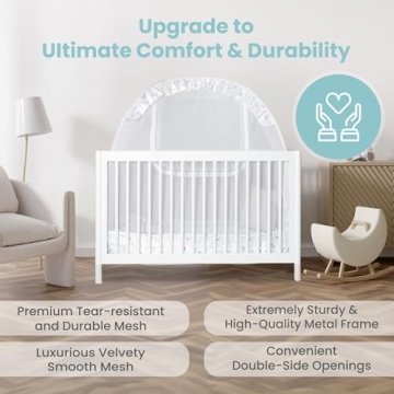 Pro Baby Safety Premium Crib Tent for Safe Sleep