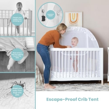 Pro Baby Safety Premium Crib Tent for Safe Sleep