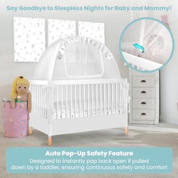 Pro Baby Safety Premium Crib Tent for Safe Sleep