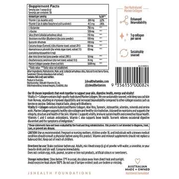 JSHealth Vitamins Beauty Favorites Bundle - Includes Hair + Energy Hair Vitamins & Vitality X + Collagen Beauty Powder Supplement