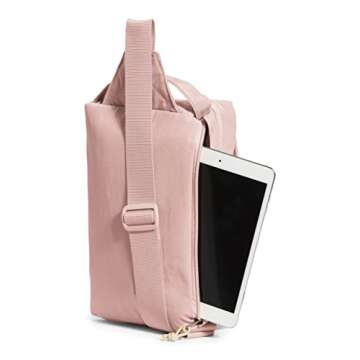 THE NORTH FACE Berkeley Field Bag, Pink Moss/Gravel, One Size