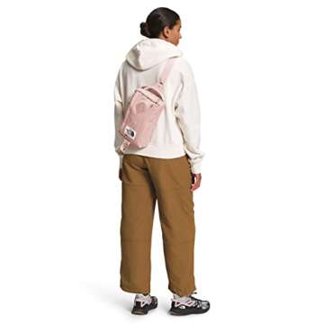 THE NORTH FACE Berkeley Field Bag, Pink Moss/Gravel, One Size