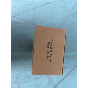 NEEWER 16"/40cm Carbon Fiber Camera Slider, Lightweight Rail Dolly Track Slider with 4 Bearings, Phone Clip, Compatible with Mirrorless Camera iPhone 13 13 Pro 13 Pro Max, Max Load 2.2lb/1kg, VS-CF50