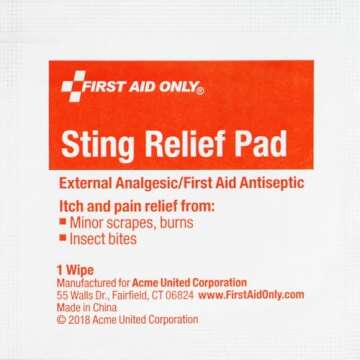 Sting Relief Pads (Box of 10)