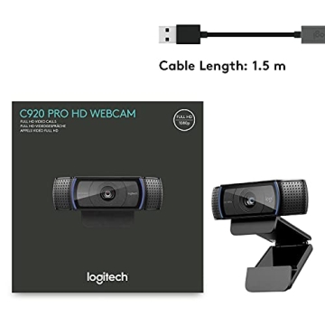 Logitech HD Pro Webcam C920 1080p Video Calling