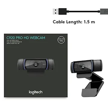 Logitech HD Pro Webcam C920 1080p Video Calling