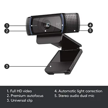 Logitech HD Pro Webcam C920 1080p Video Calling