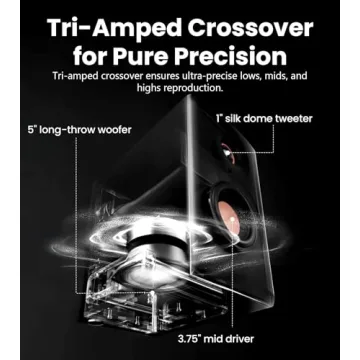 Edifier MR5 2.0 Active Studio Monitor Speakers - 110W RMS and Bluetooth