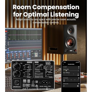 Edifier MR5 2.0 Active Studio Monitor Speakers - 110W RMS and Bluetooth