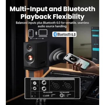 Edifier MR5 2.0 Active Studio Monitor Speakers - 110W RMS and Bluetooth