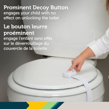 Safety 1st OutSmart Toilet Lock for Childproofing