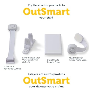 Safety 1st OutSmart Toilet Lock for Childproofing