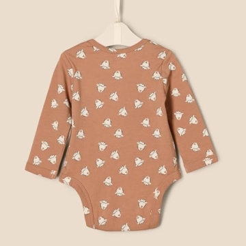Soft Unisex Long Sleeve Bodysuits for Infants - Pack of 3