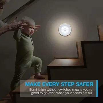 Vont Motion Sensor Lights - Automatic, Battery Operated