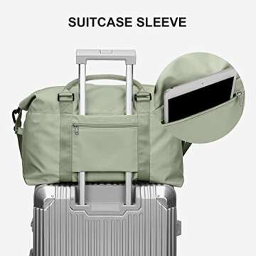 Sport Travel Duffle Bag for Women - Stylish Weekend Getaway Bag