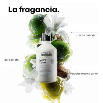 L’Oreal Professionnel Metal Detox Shampoo - Sulfate-Free Anti-Breakage Shampoo For Damaged or Color-Treated Hair, Detoxifies, Prevents Damage & Prolongs Hair Color