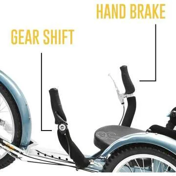 MOBO Cruiser - Ultimate Comfort Recumbent Bike