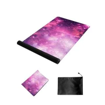 nuveti Travel Yoga Mat - Non-Slip Fitness Mat with Bag